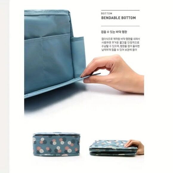 Large Capacity Cosmetic Travel Hanging Hook Wash Multifunctional Storage Bag - Picture 4 of 4